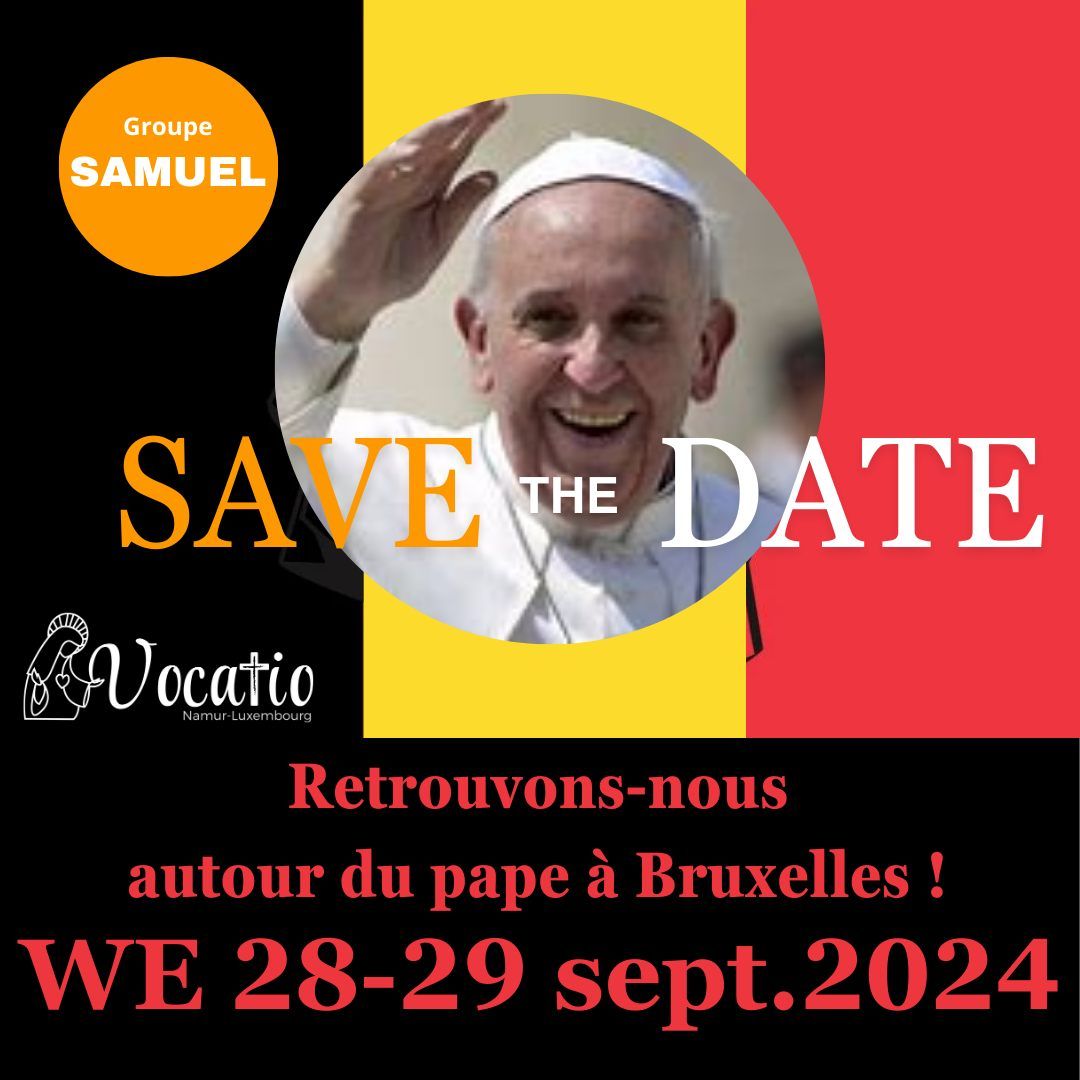 Le Pape Fran\u00e7ois en Belgique !