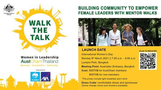 AustCham Thailand\u2019s Women in Leadership Committee: WALK THE TALK