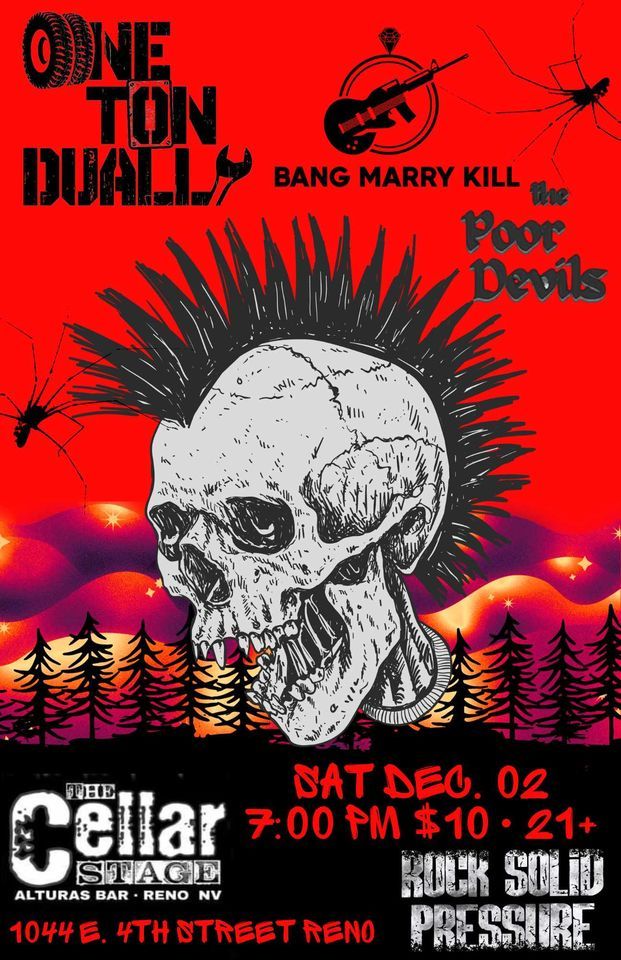 One Ton Dually w/ Bang Marry K*ll, The Poor Devils Tickets, Alturas Bar ...