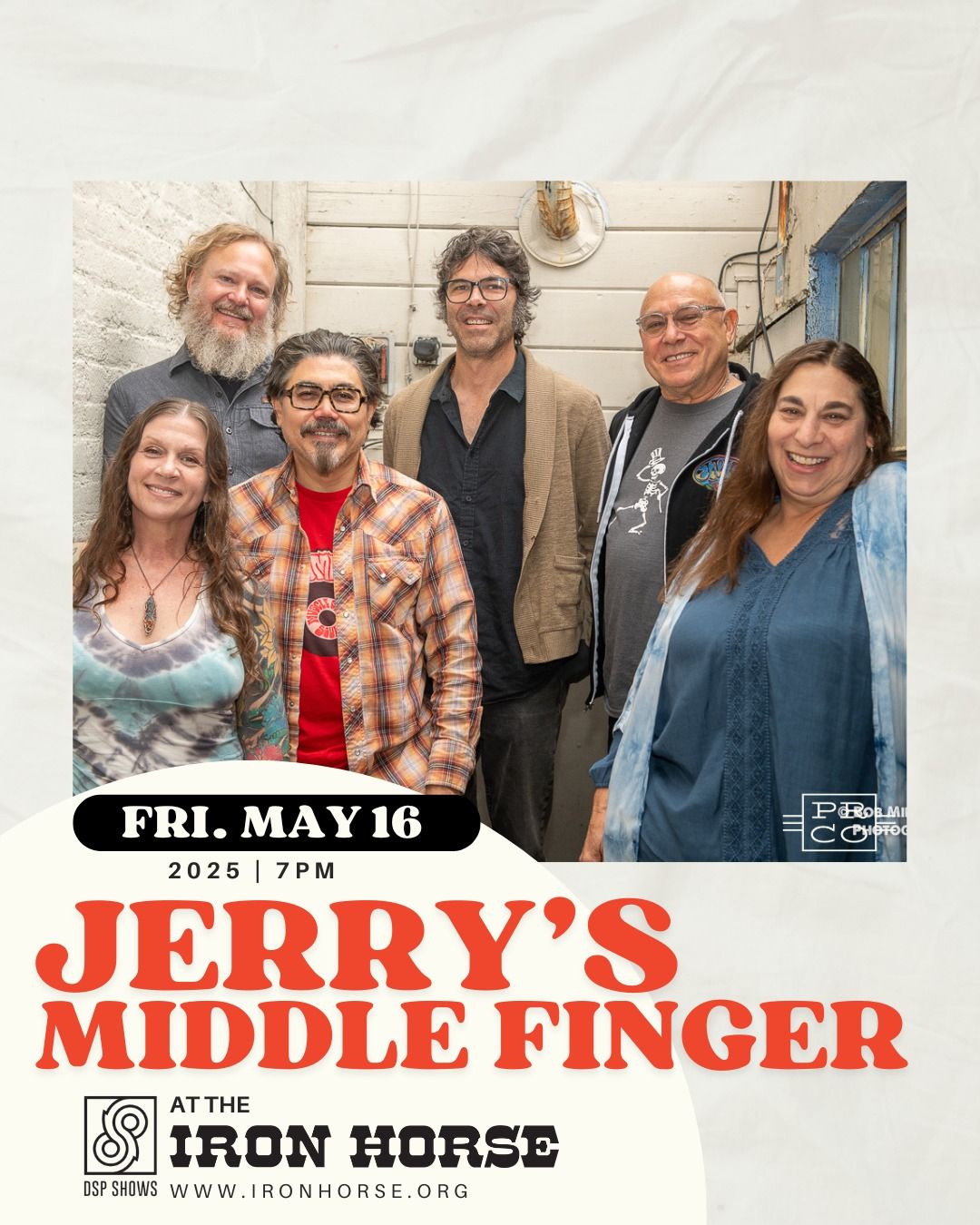 Jerry's Middle Finger at The Iron Horse