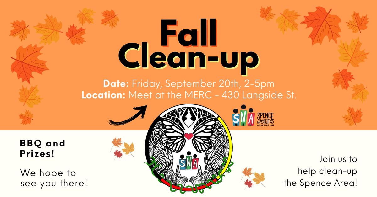 Fall Clean-up\ud83c\udf42 (BBQ & PRIZES)