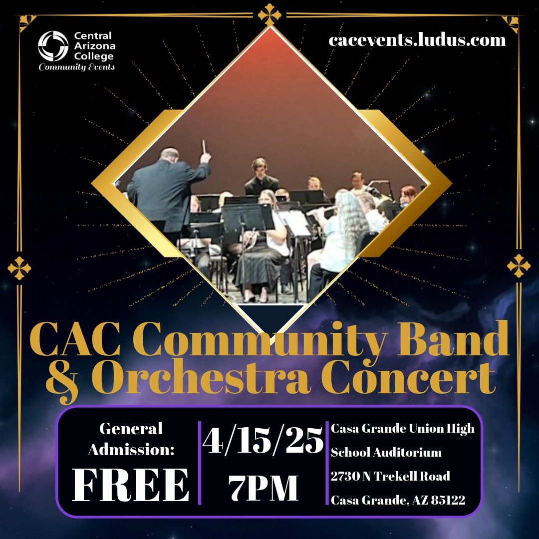 CAC Community Band & Orch Concert @ Union HS