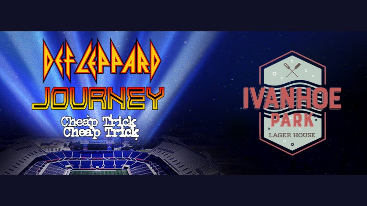 Pre-Party for Def Leppard and Journey Joined by Cheap Trick! \ud83c\udfb8\ud83c\udf7b