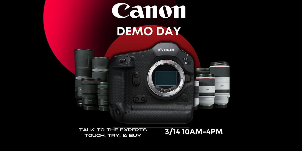 Canon Demo Day at Pitman Photo Supply