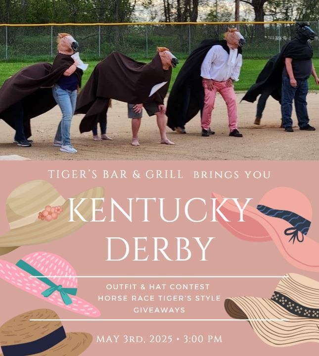 Kentucky Derby Tiger's style