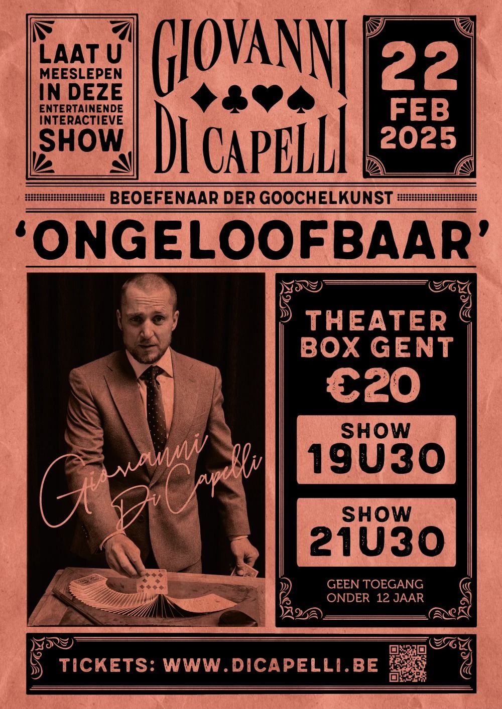 Theatershow 'ONGELOOFBAAR'