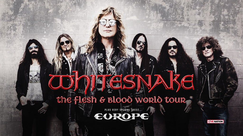 Whitesnake + Very Special Guest: Europe - VIP packages