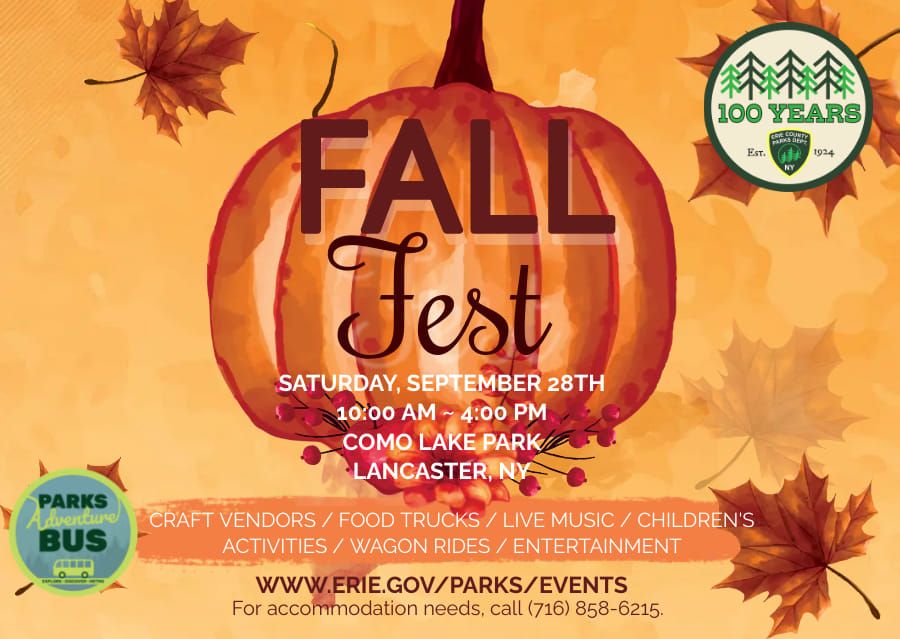 Erie County Parks Fall Fest