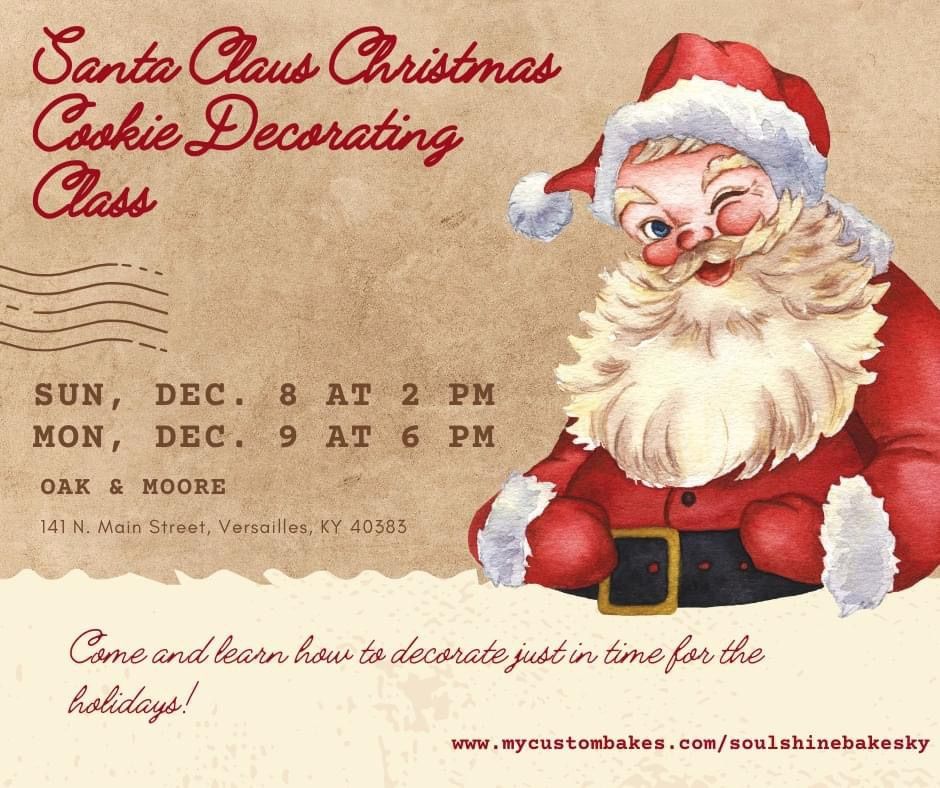 Santa Claus Decorating Class