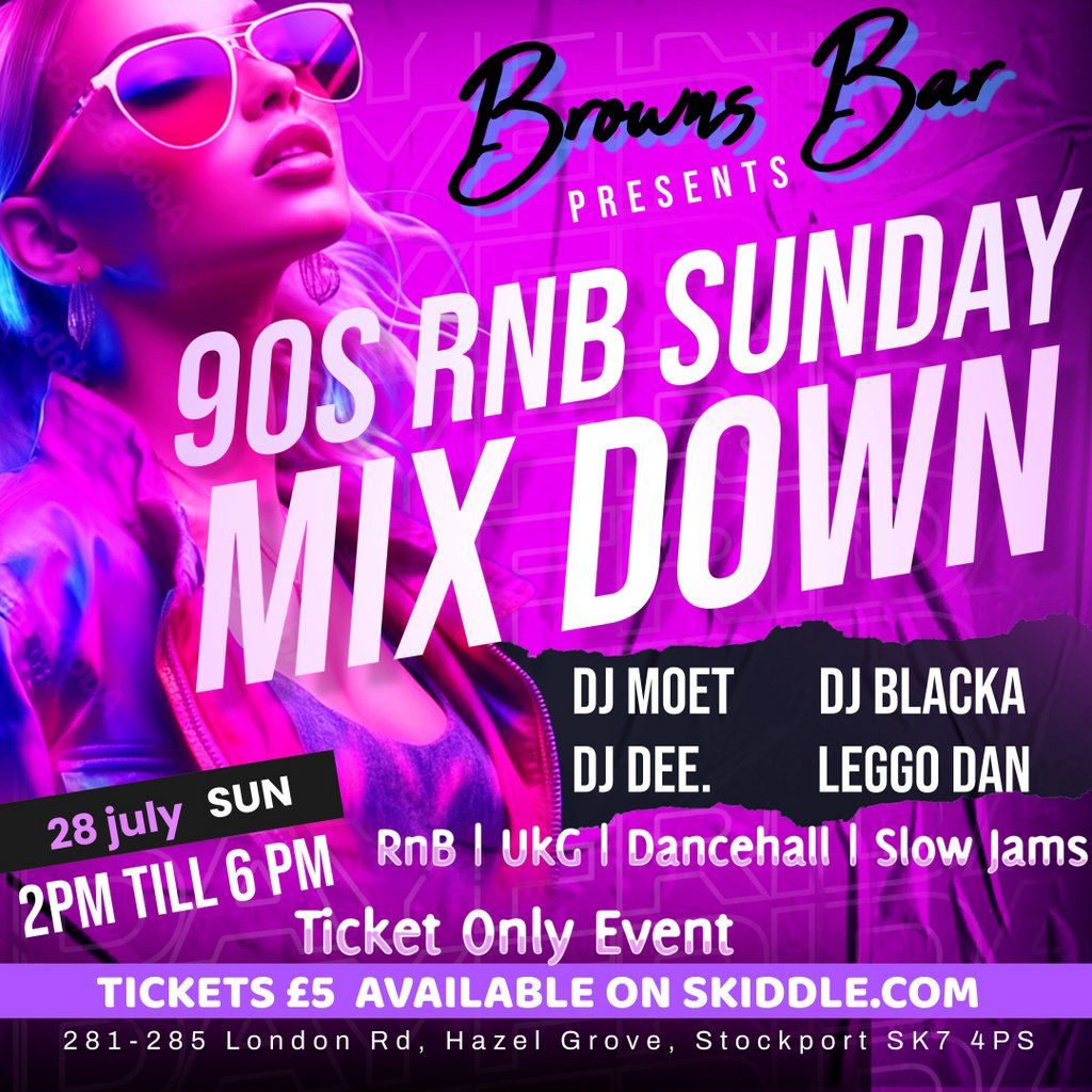 90s Rnb Sunday Mix Down