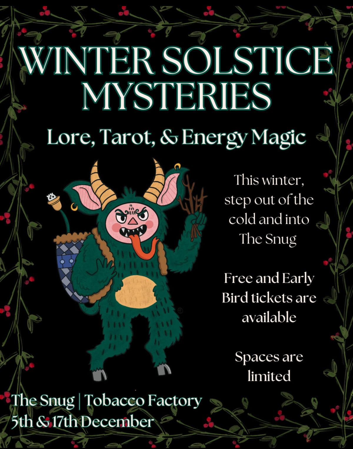 Winter Solstice Mysteries: Lore, Tarot & Energy Clearing