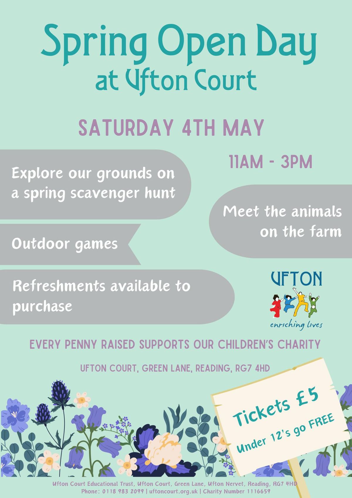 Spring Open day at Ufton Court