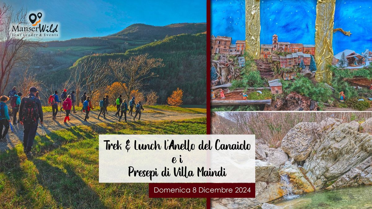 Trek & Lunch L'Anello del Canaiolo e i presepi di Villa Maindi 