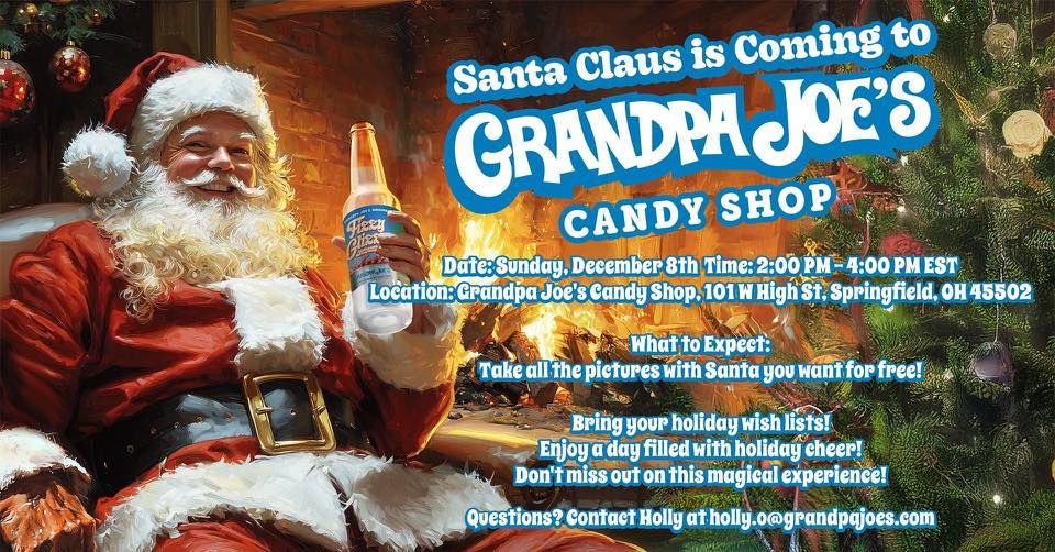 Santa Claus is Coming to Grandpa Joe\u2019s Candy Shop!