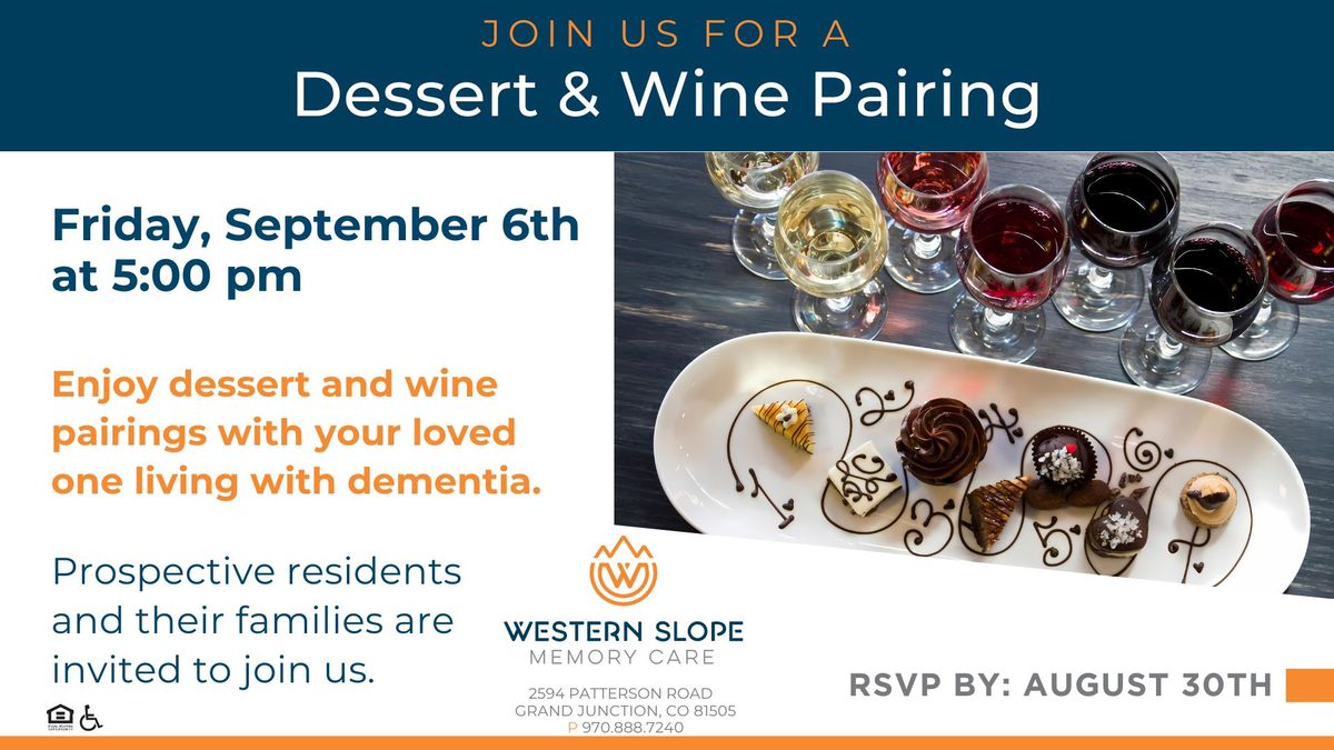 Dessert & Wine Pairing