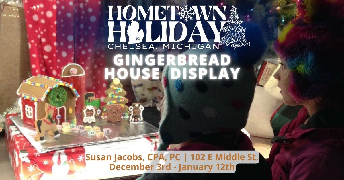 Gingerbread House Display | Hometown Holiday