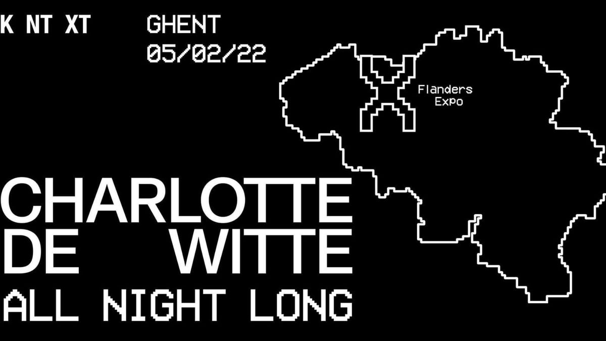 Amelie Lens B2B Charlotte de Witte Gent Tickets