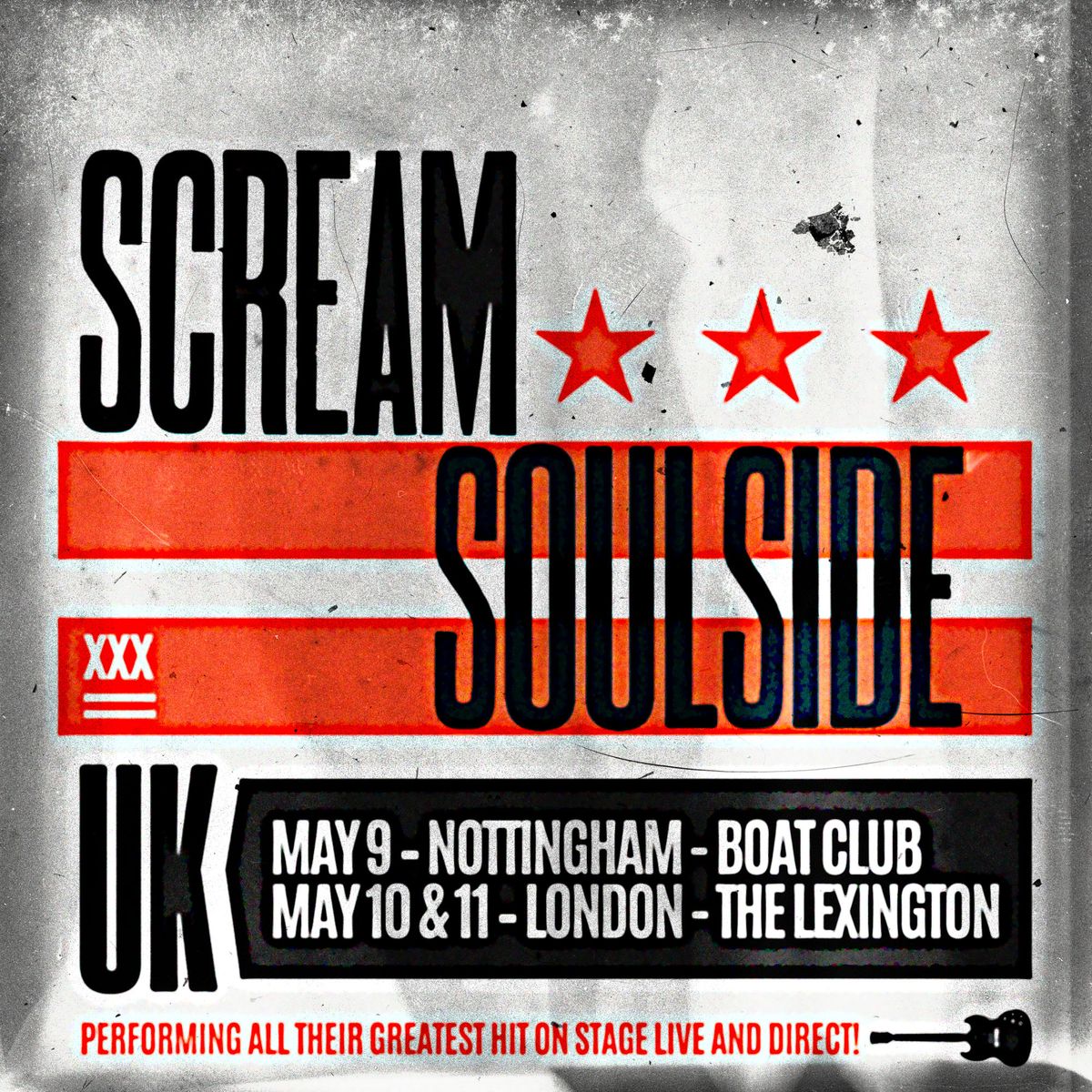 SCREAM & SOULSIDE - Live in London w\/ FR\u00c4ULEIN + CLUB BRAT