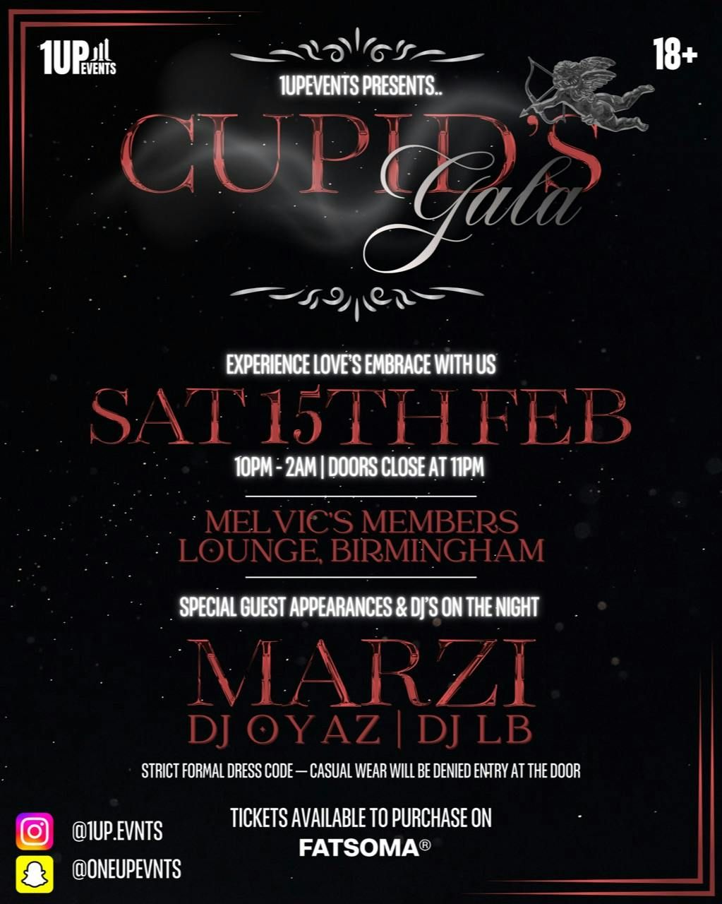 CUPID\u2019S BALL - BIRMINGHAM\u2019S VALENTINES GALA