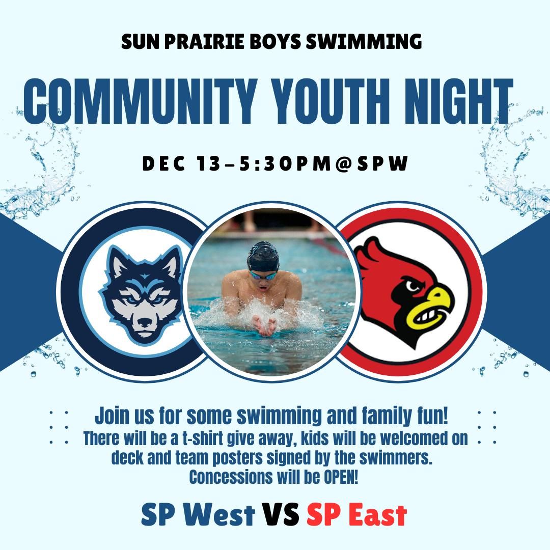 East\/West Swim Meet! Friends and Family night