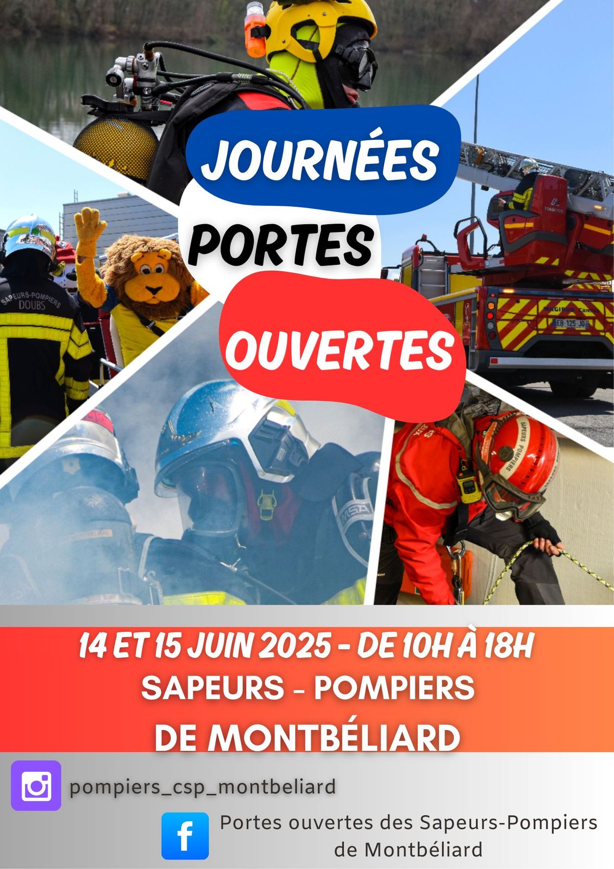 Portes ouvertes des Sapeurs-Pompiers de Montb\u00e9liard 