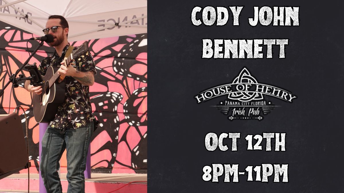 Cody John Bennett Live @ HOH Irish Pub!