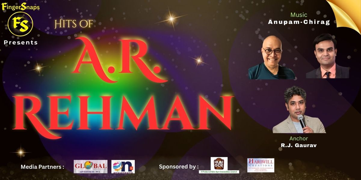 FingerSnaps presents ''A.R. Rehman''
