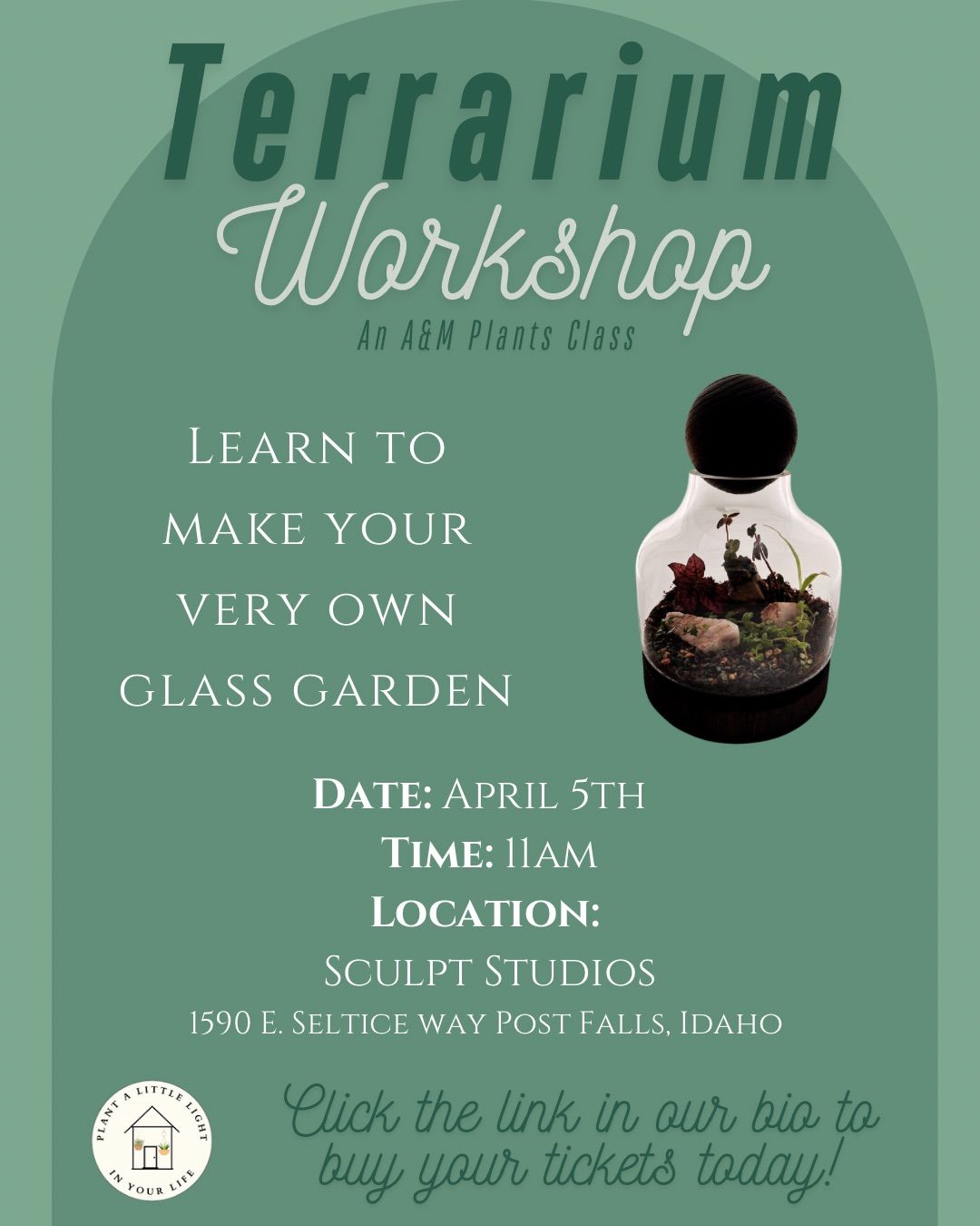 Hands-On Terrarium Workshop