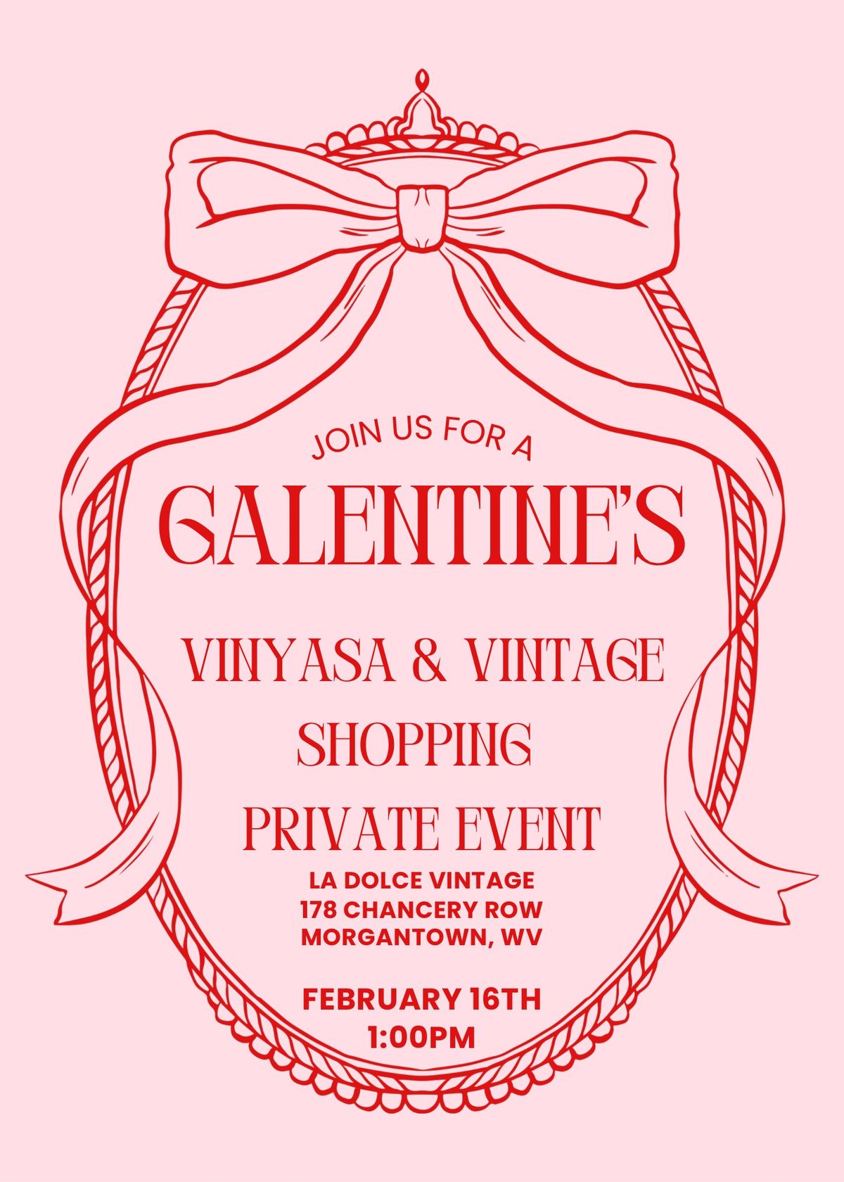 Galentine\u2019s yoga & vintage shopping 