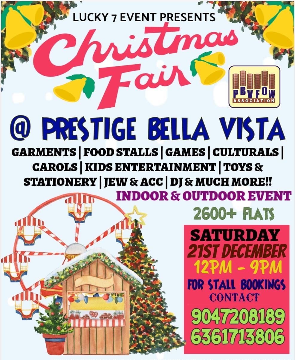 LUCKY 7 EVENT PRESENTS Christmas Fair