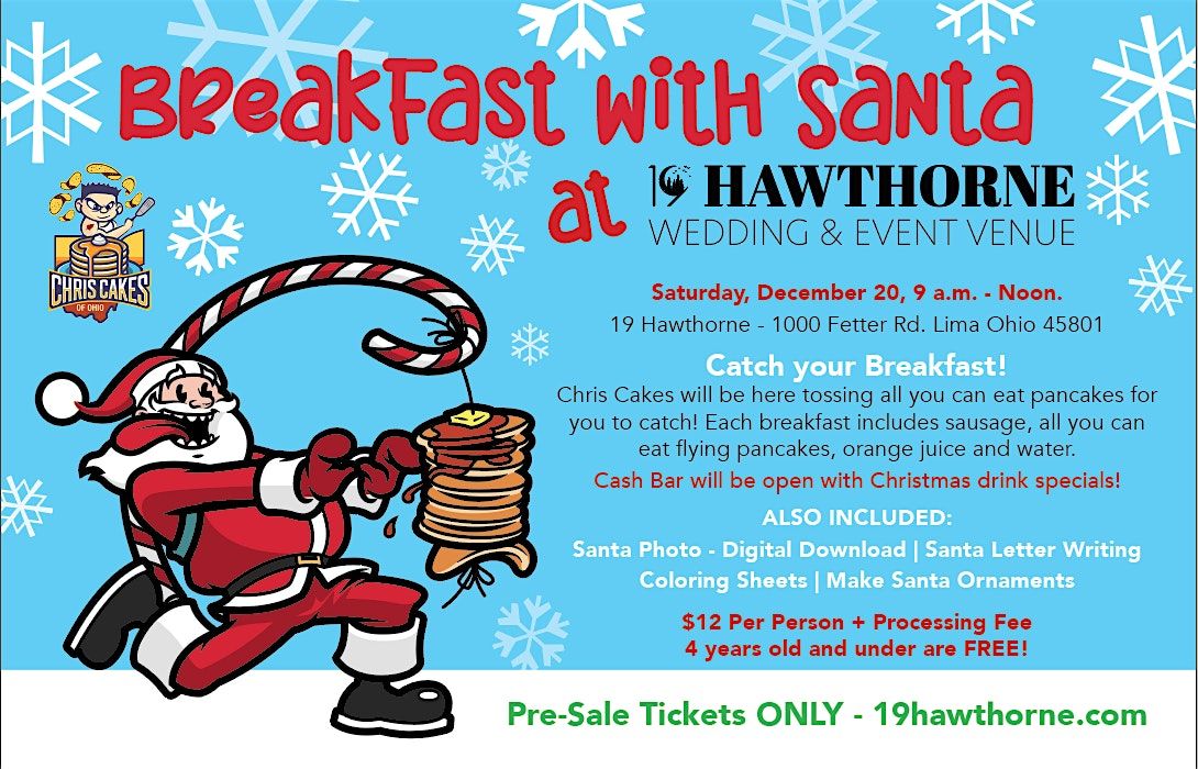 Breakfast with Santa at 19 Hawthorne