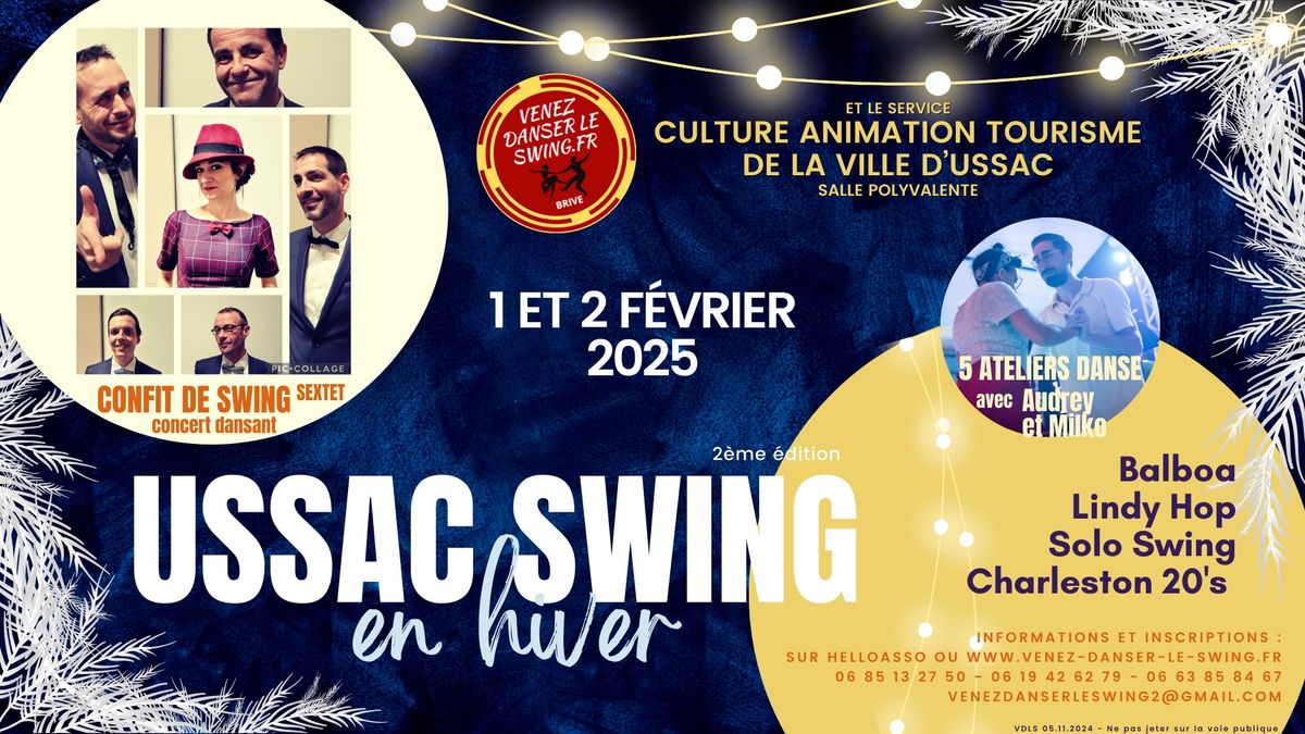 Ussac Swing en Hiver - 2\u00e8me \u00e9dition - 1 et 2 F\u00e9vrier 2025