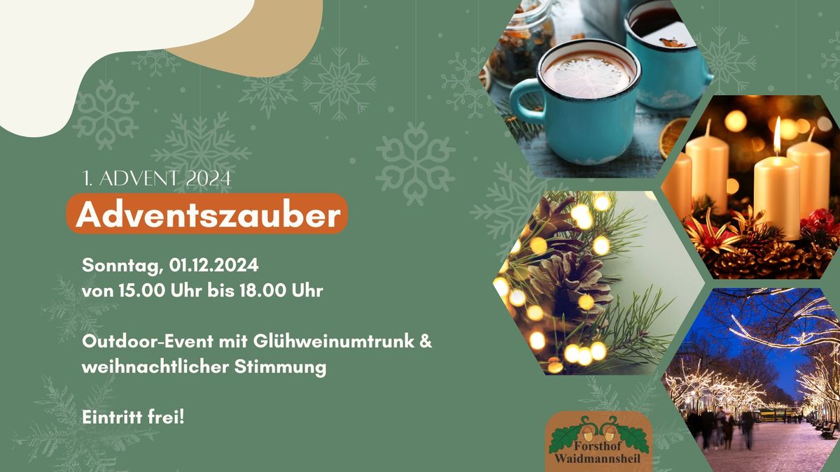 Kulinarischer Adventszauber am 1. Advent im Forsthof Waidmannsheil