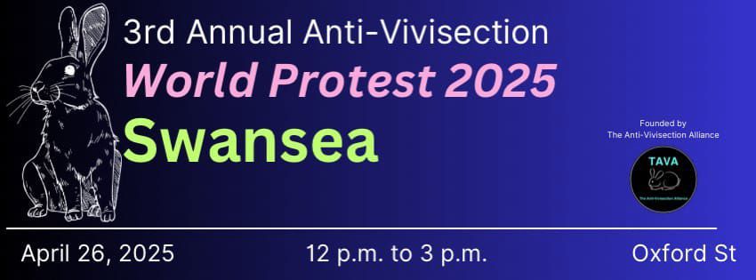 3rd annual anti-vivisection World Protest 