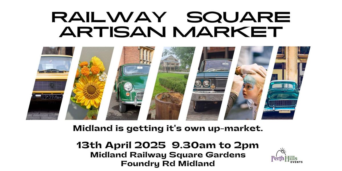 Railway Square Artisan Market 13th April 2025 