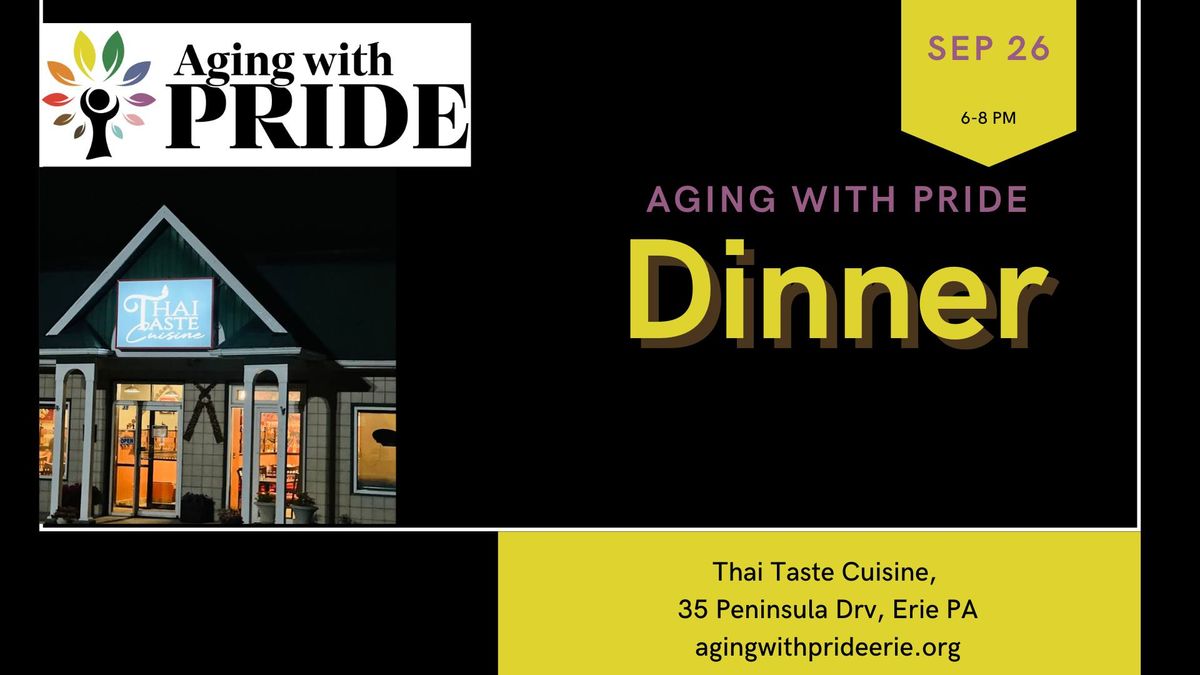 Aging with Pride Dinner