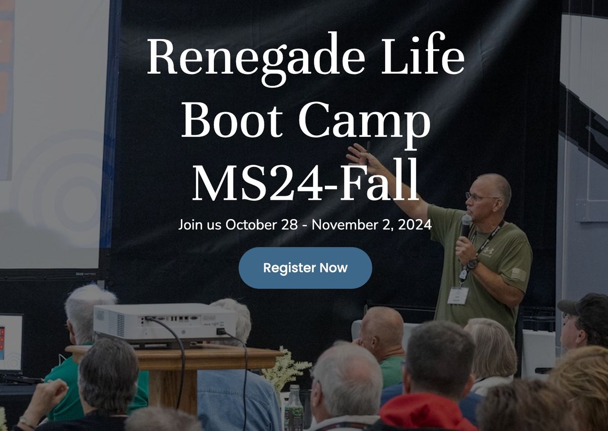 Renegade Life Boot Camp MS24-Fall