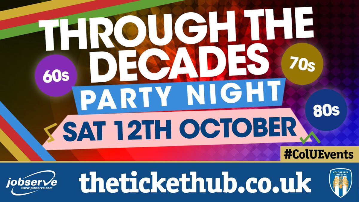 Through the Decades Party Night