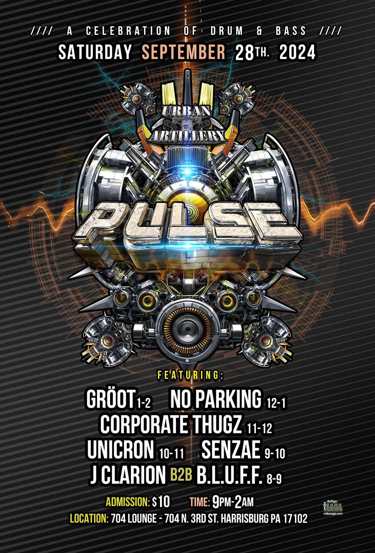 PULSE SEPTEMBER 28th!! CORPORATE THUGZ, UNICRON, GROOT & MORE!!