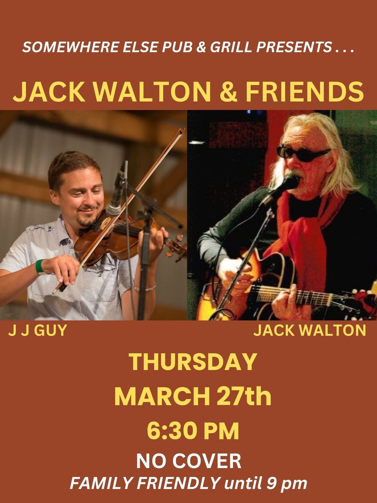 JACK WALTON & Friends with J J GUY