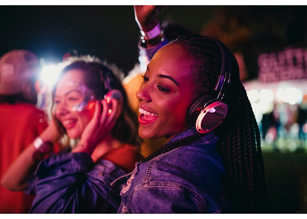 Silent Disco on Pegasus Lawn