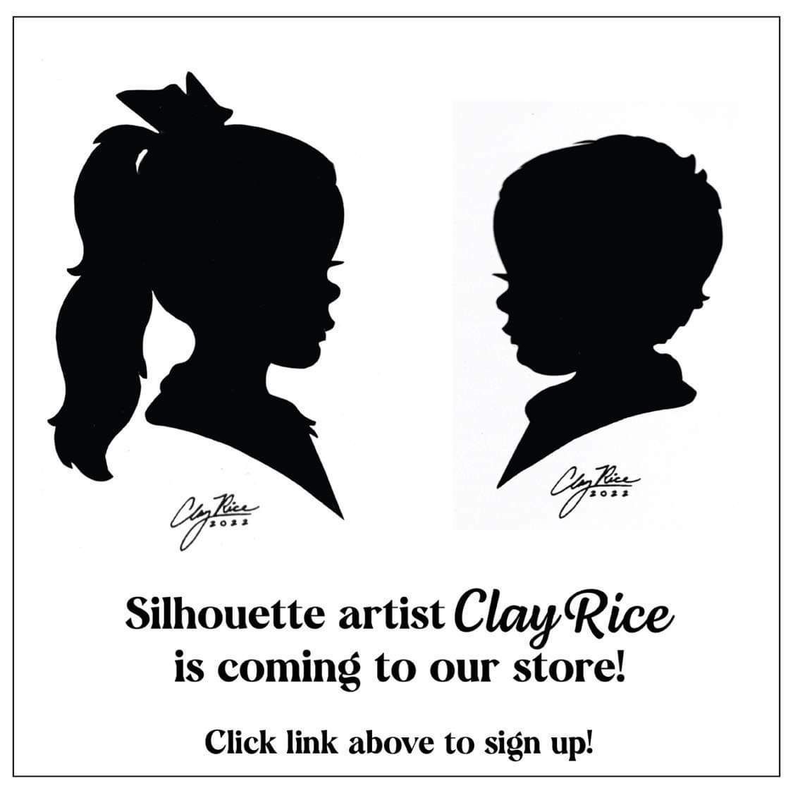 Silhouettes by Clay Rice at Peek-A-Boo Grins