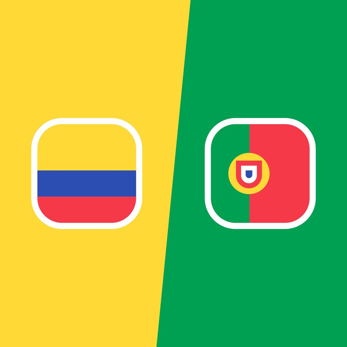 Colombia vs Portugal - World Cup - Match 71 (Group K)
