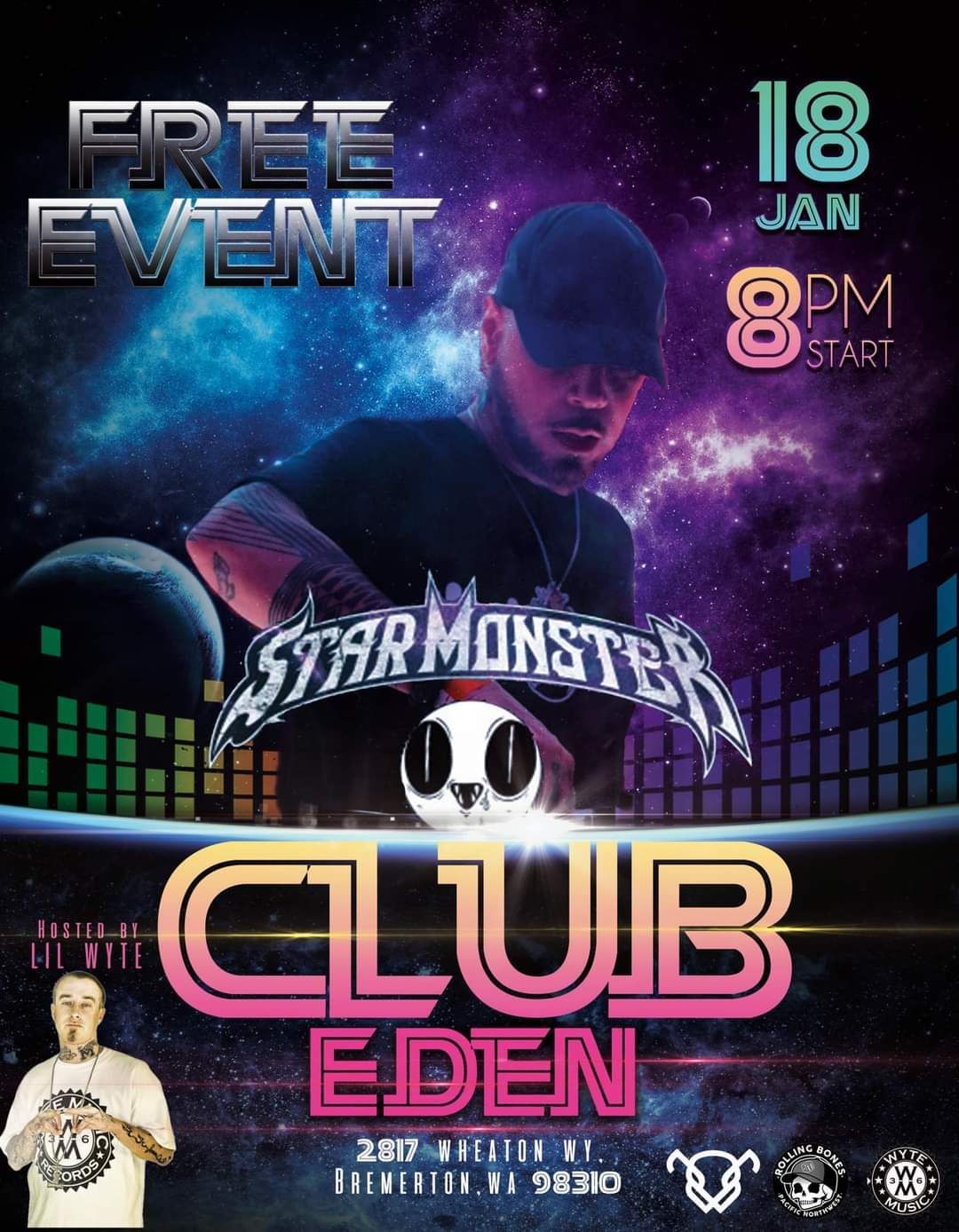 StarMonster @ EDEN- free event