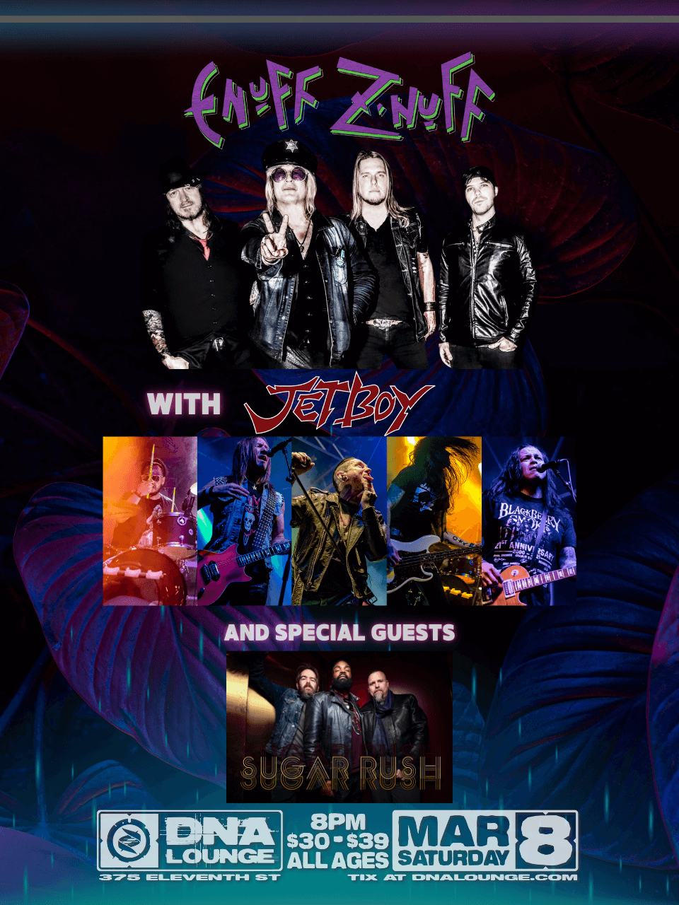 Enuff Znuff at Whisky A Go GO