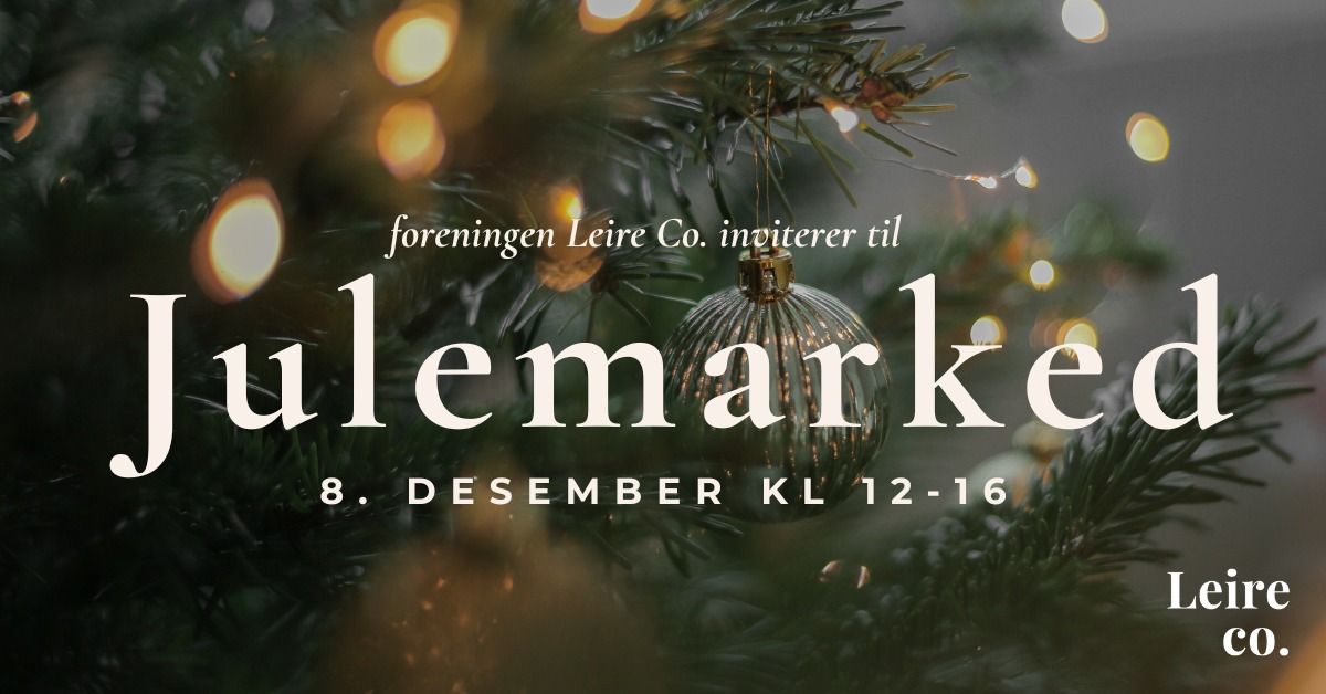 Julemarked Leire Co. 2024