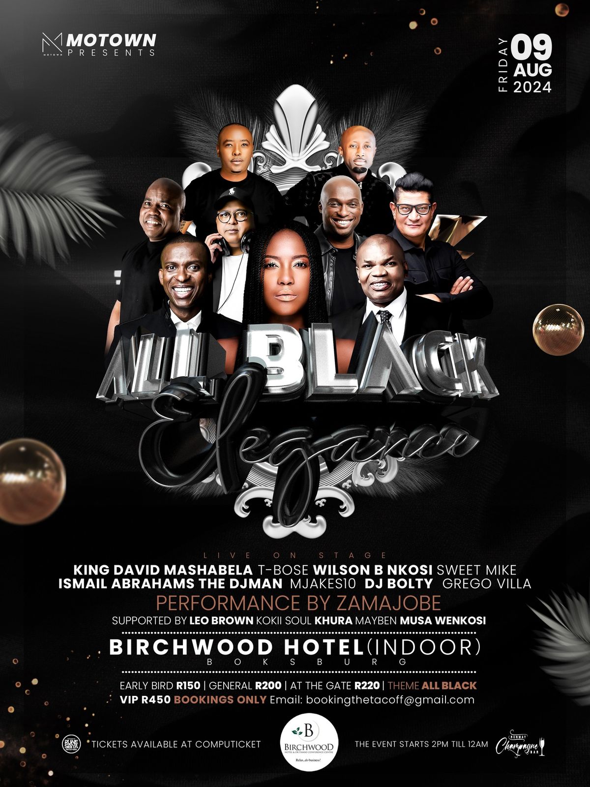 ALL BLACK ELEGANCE @Birchwood Hotel 