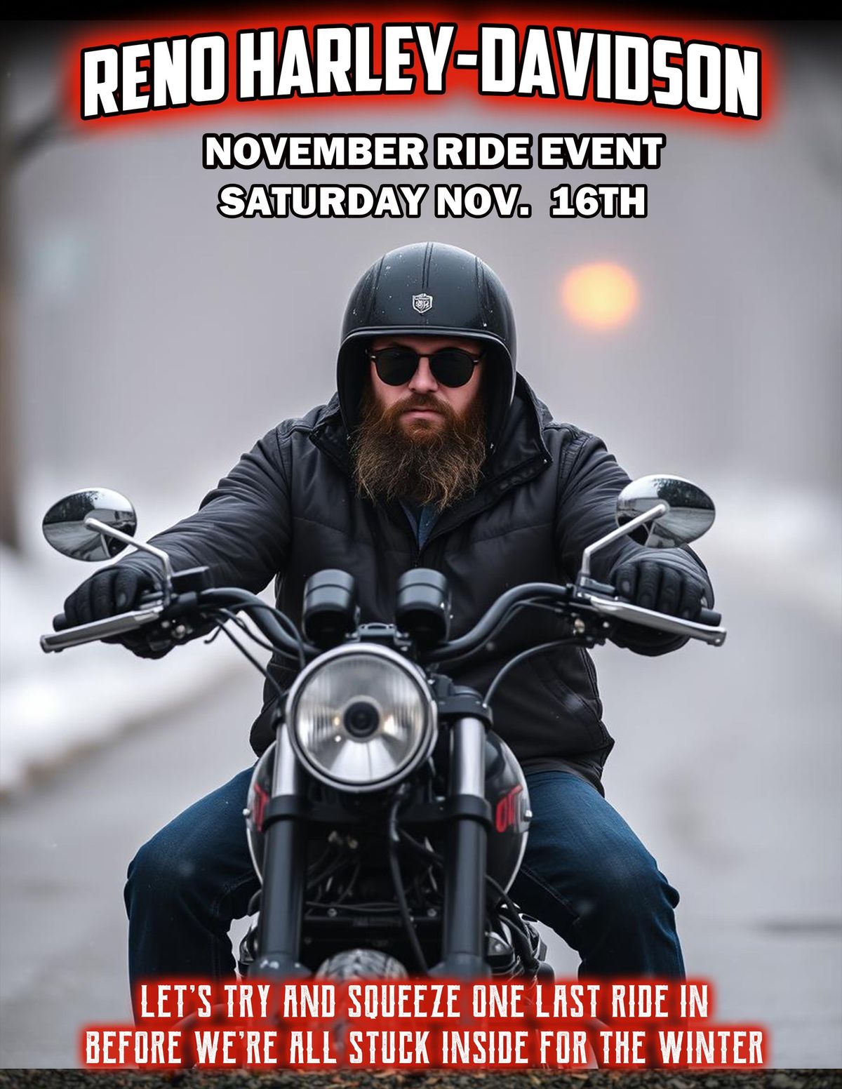 November Ride Event