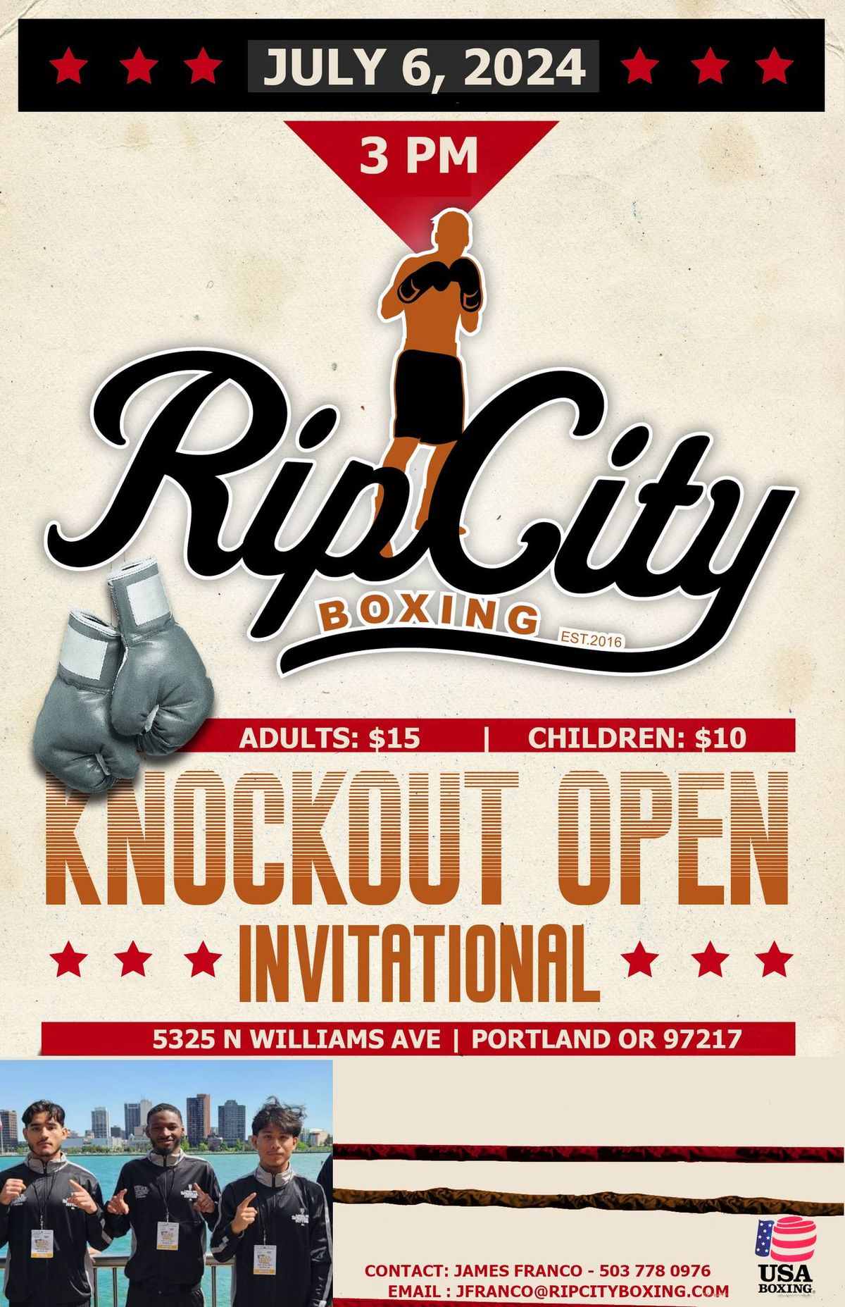 6th Annual Knockout Invitational - USA Amateur Boxing