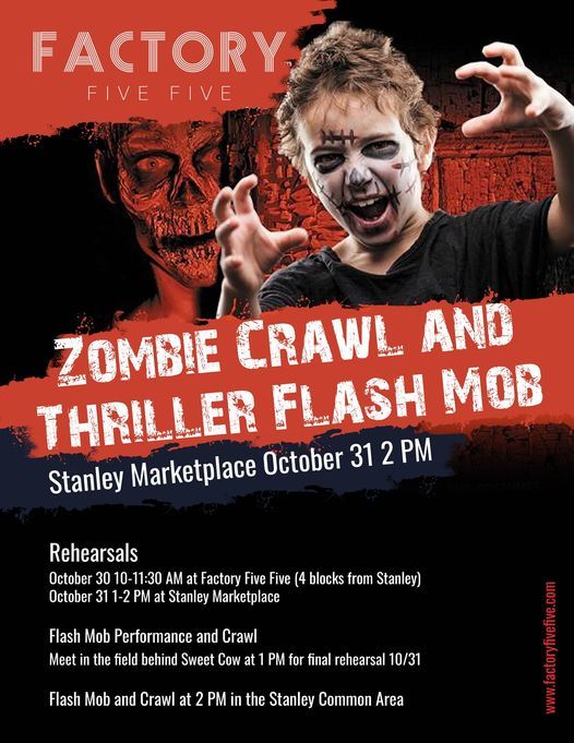 Zombie Crawl & Flash Mob